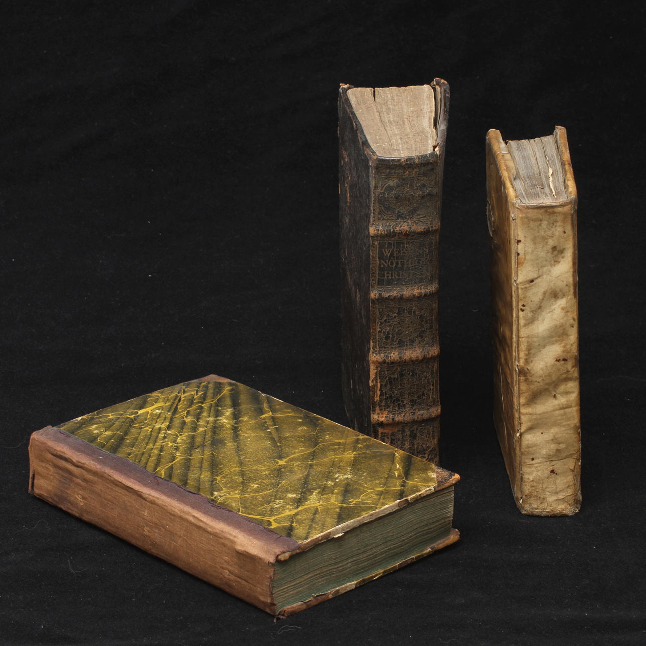 BÖCKER, 3 st, bland annat "Andelära..." J H Jung- Stilling, "Catechesens enfaldige Förklaring..." E Gabrielsson Emporagius, 1669-1812.