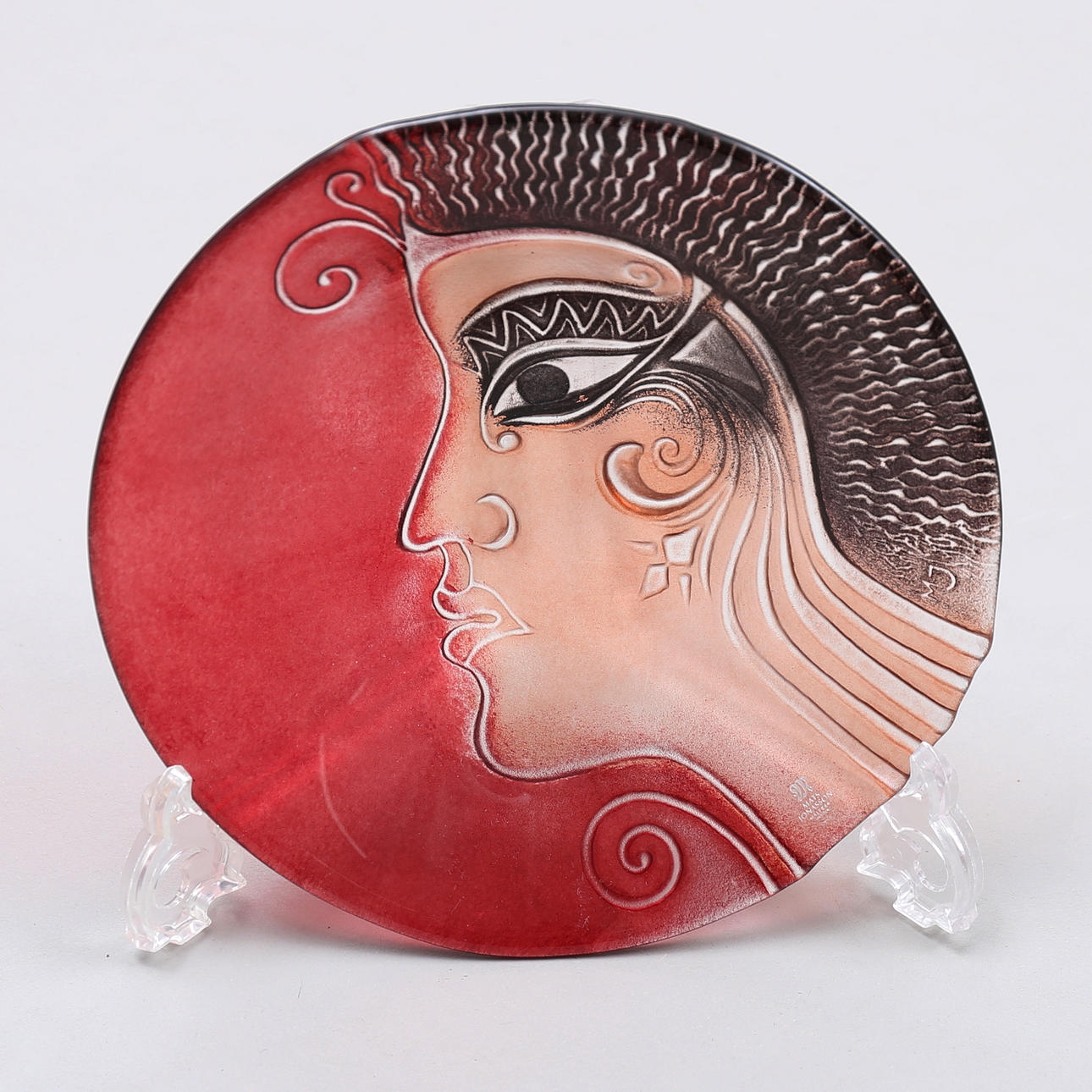 MATS JONASSON. Skål, glas, Målerås.