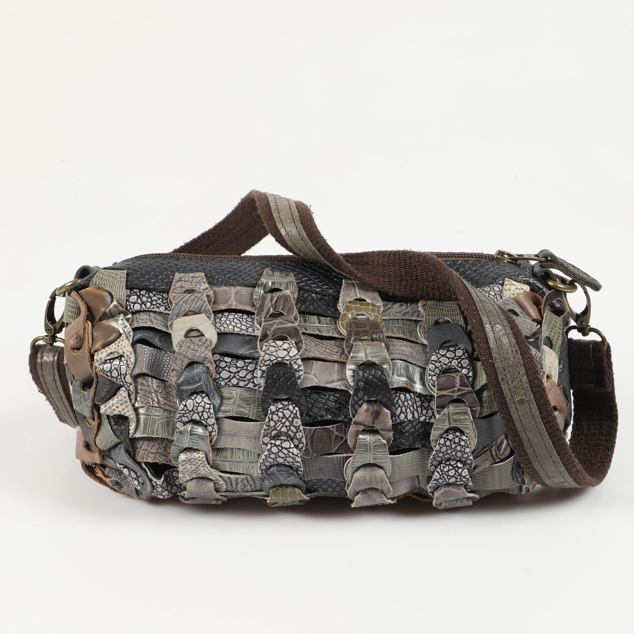 HANDTASCHE, Melange-Leder, Octopus, Kopenhagen.