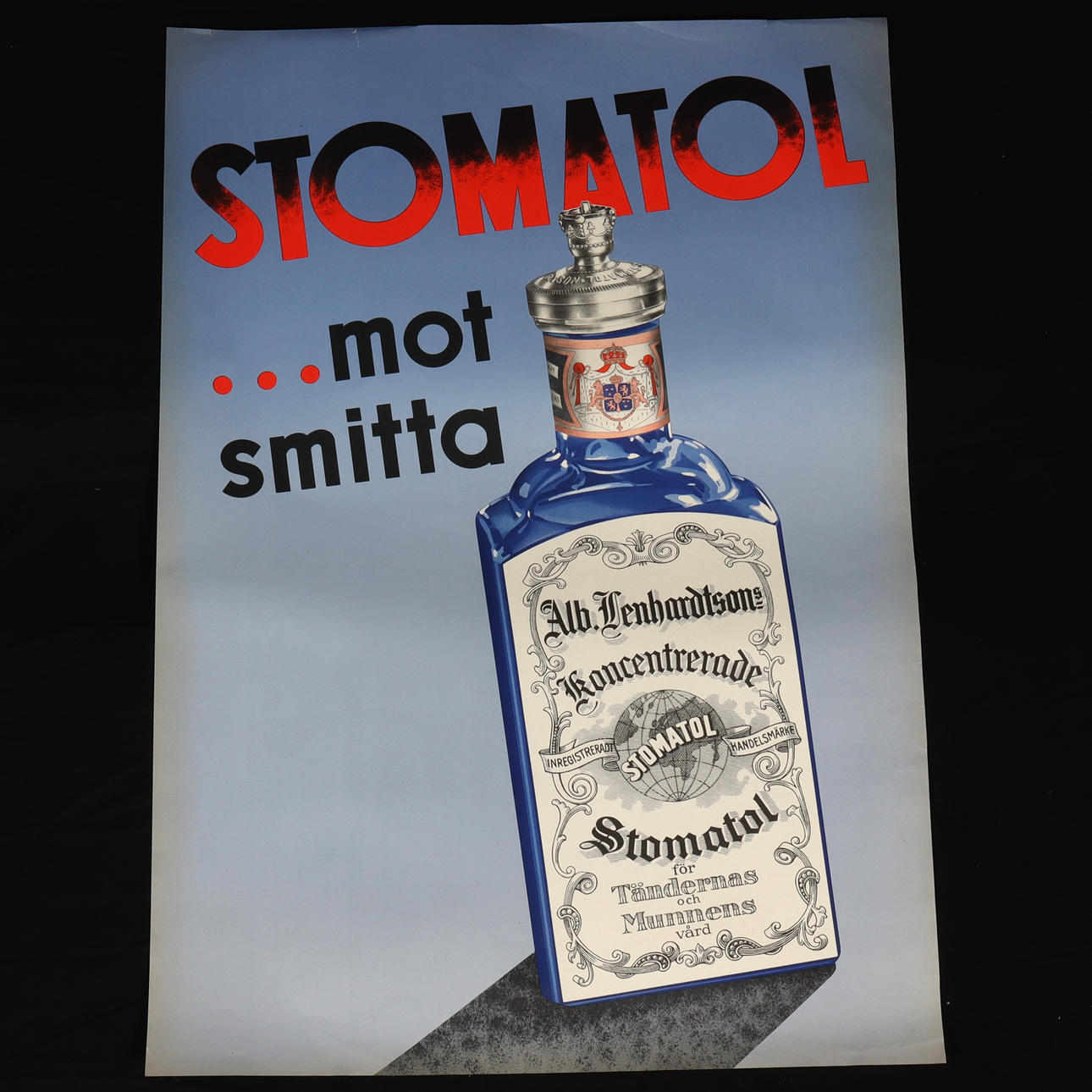 ANNONCEPLAKAT, "Stomatol".