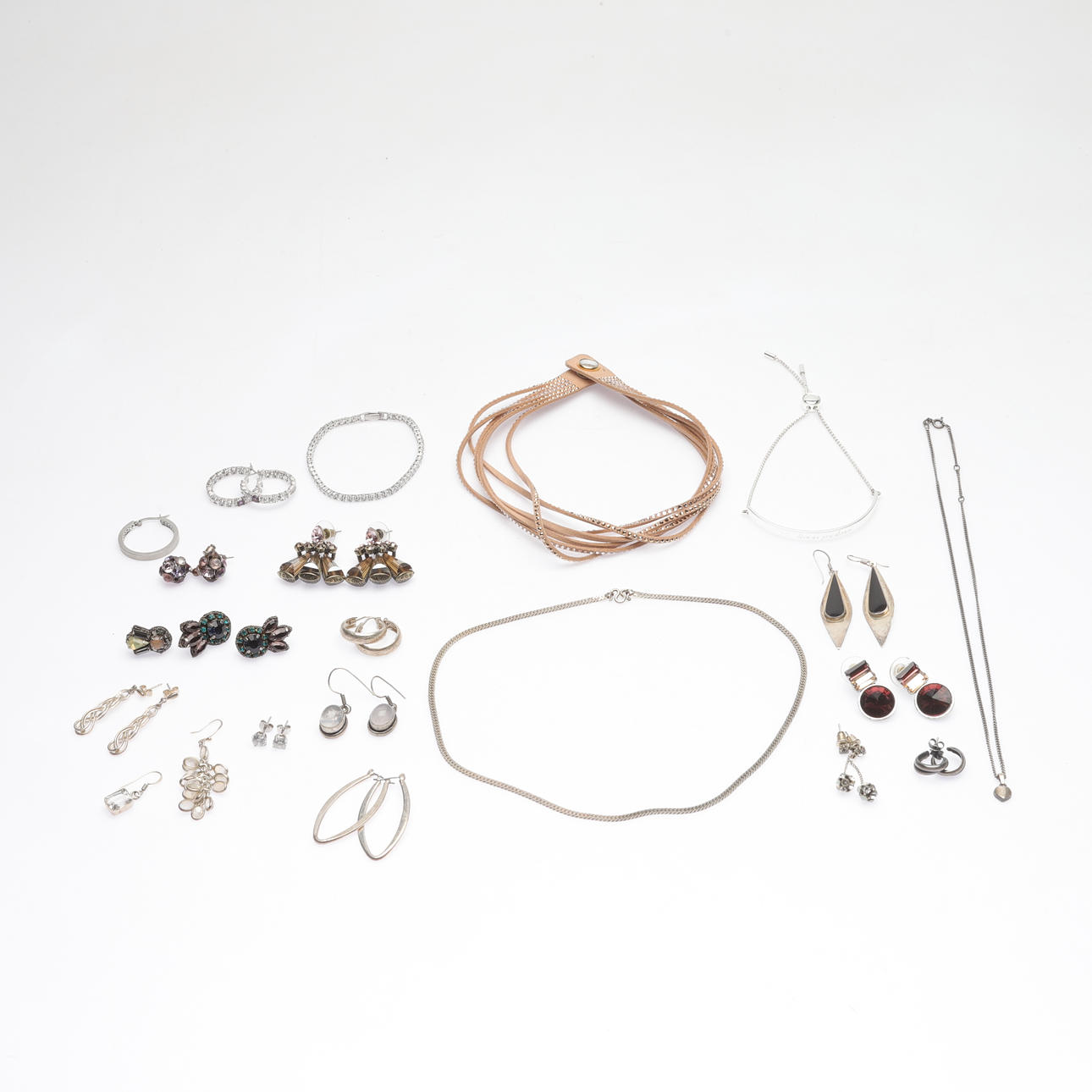 SCHMUCK, darunter Silber, 2000er Jahre.