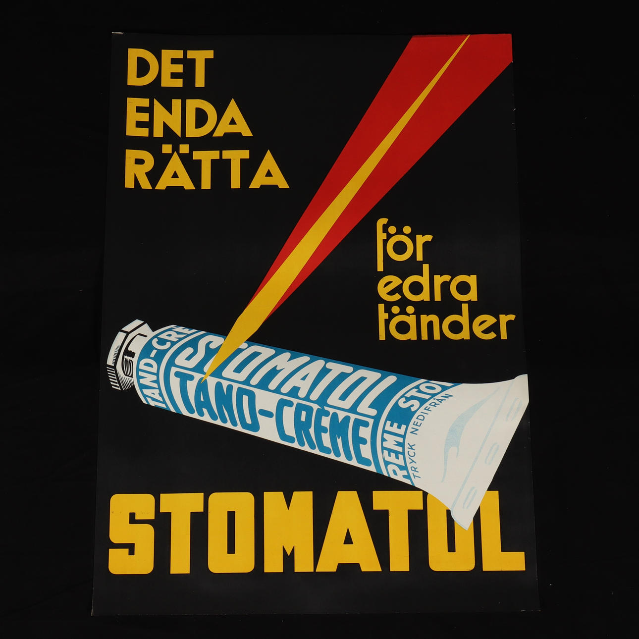 REKLAMAFFISCH, "Stomatol".
