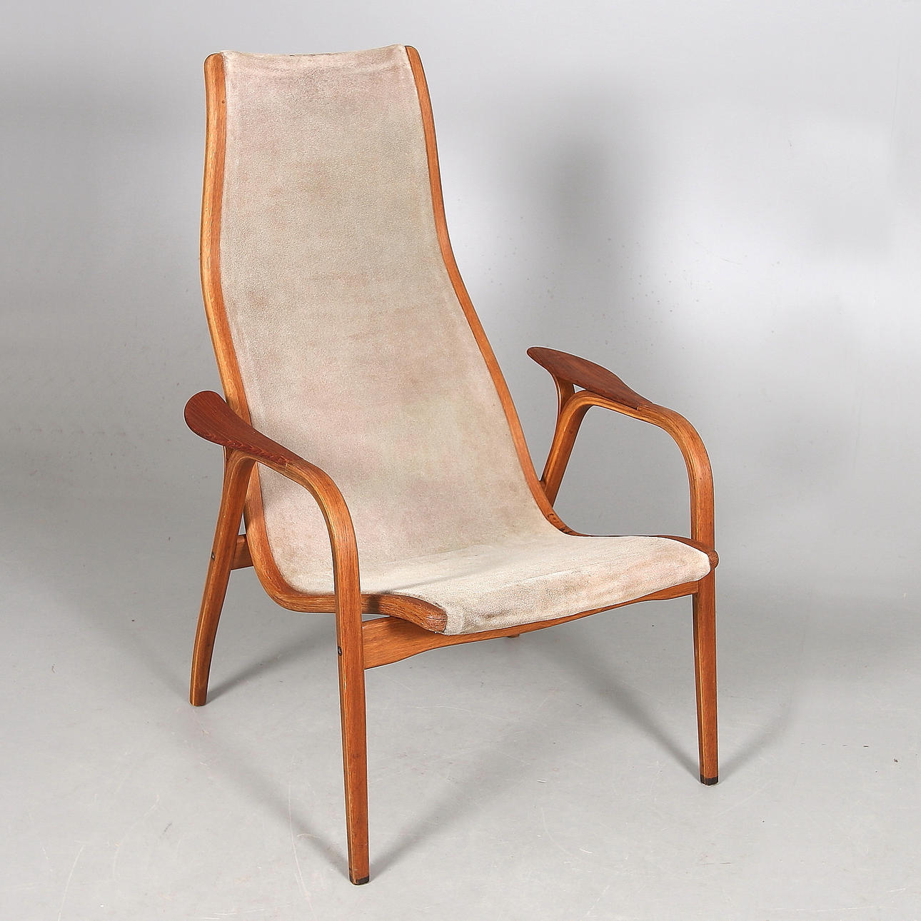 YNGVE EKSTRÖM. Fåtölj, "Lamino", Swedese. 1900-talets andra hälft.