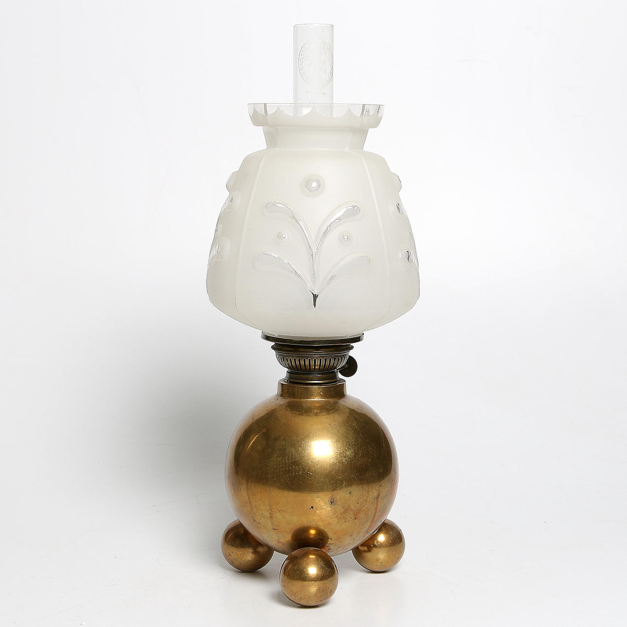 FOTOGENLAMPA, mässing, Gusum Bruk, 1900-tal.