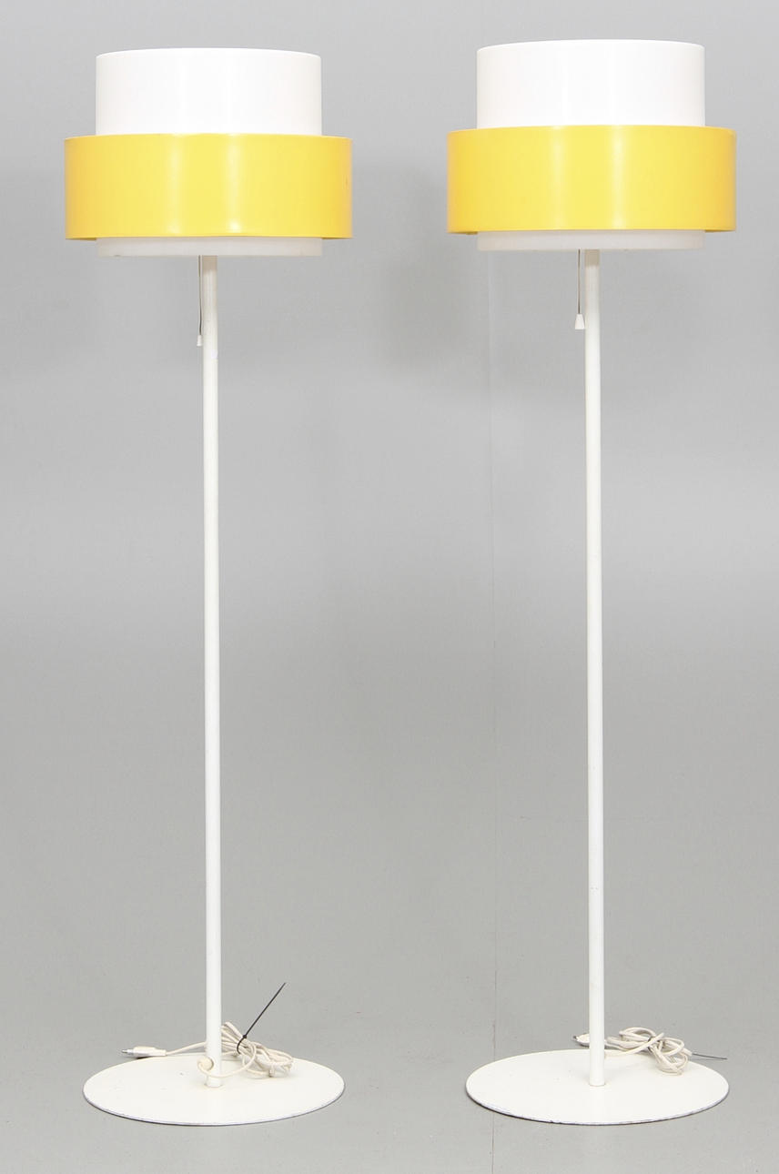 GOLVLAMPOR, ett par, Luxus, 1960/70-tal.