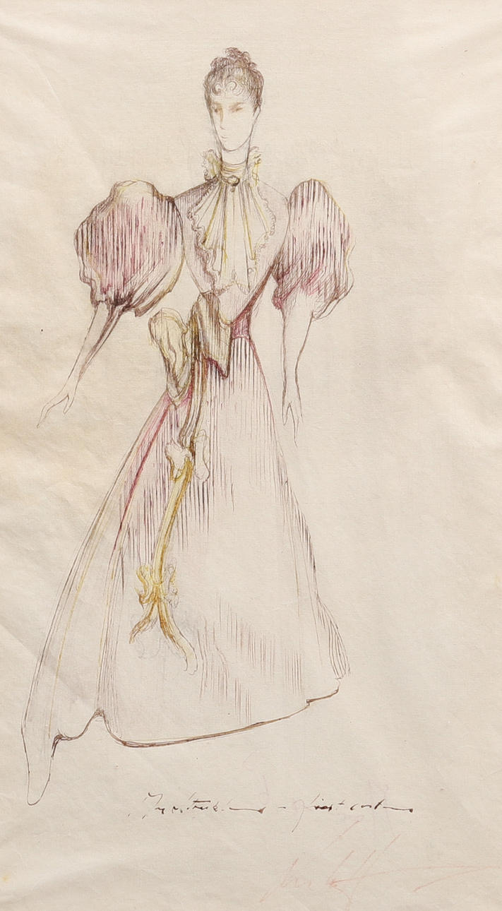 LESLIE HURRY (BRITISH, 1909-1978). KOSTUMEDESIGN.