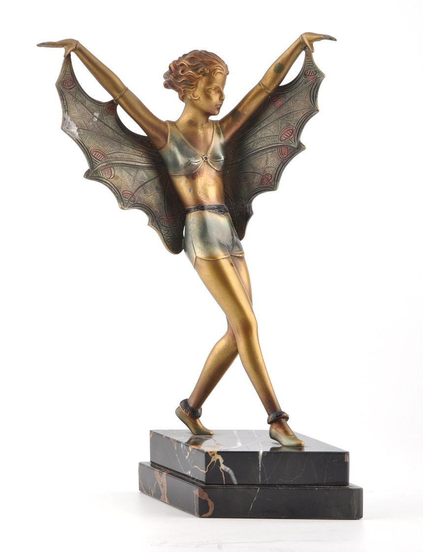 JOSEF LORENZL. ”Butterfly dansare.” Baserat på originalet från 1925.