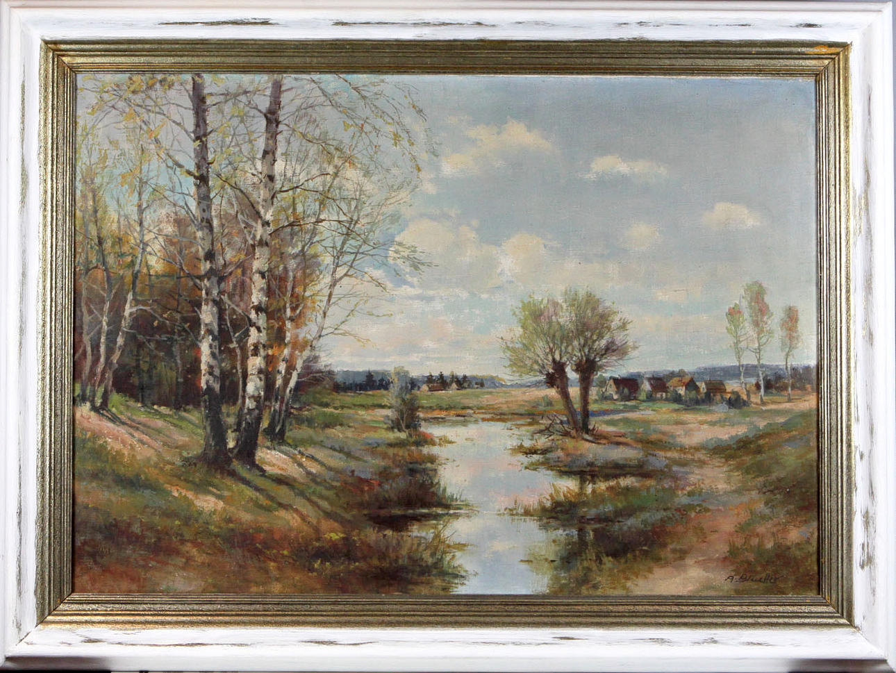 BIRKEN AM WEIHER, Blätter, Alexander.