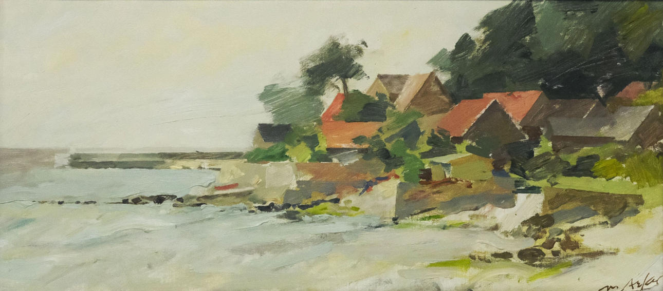 ADRIAN VAN ARKEL. ÖL AUF LEINWAND.