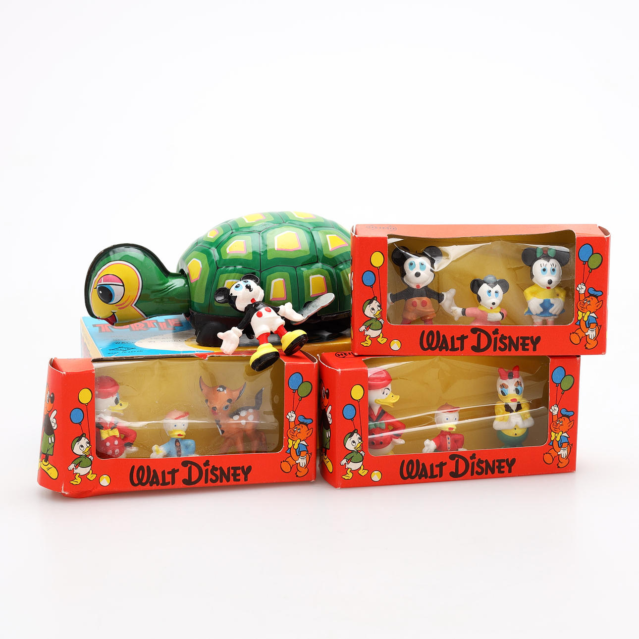 FIGURES, Walt Disney and TURTLE, mechanical, Daiya.