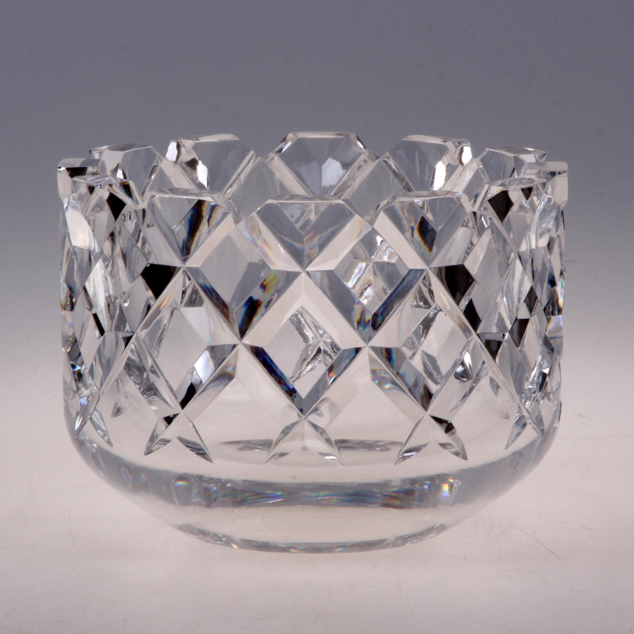 SKÅL, glas, "Sofiero", Gunnar Cyrén, Orrefors, signerad.