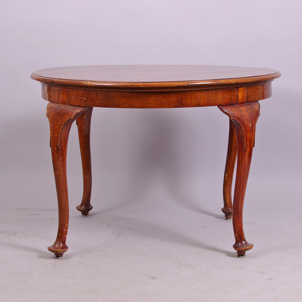 SALONGSBORD, mahogny, rokokostil, 1800-tal.