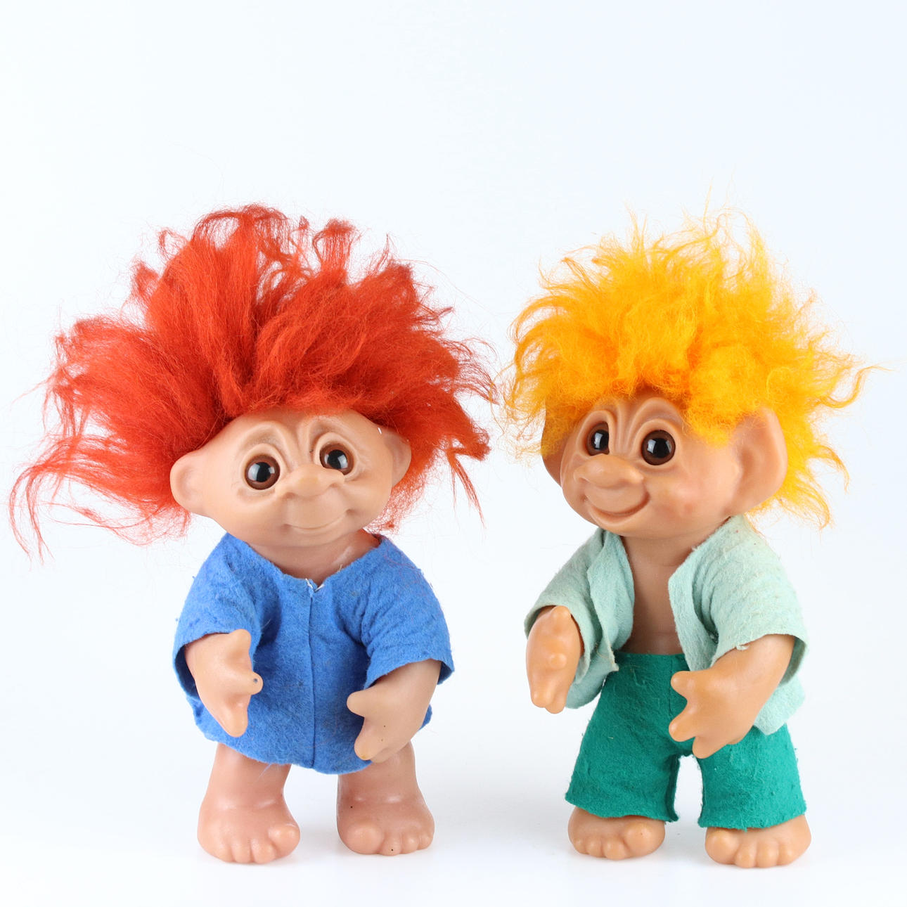 THOMAS DAM. Troll, 2 st. Danmark, 1970-tal.