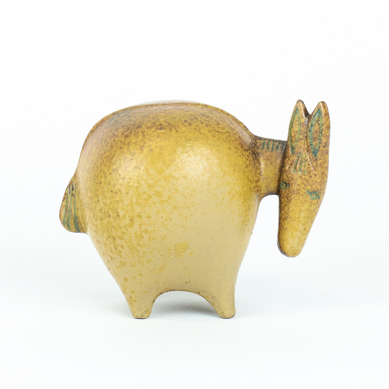 LISA LARSON. Die Figur, „Esel“ Steinzeug, Gustavsberg.