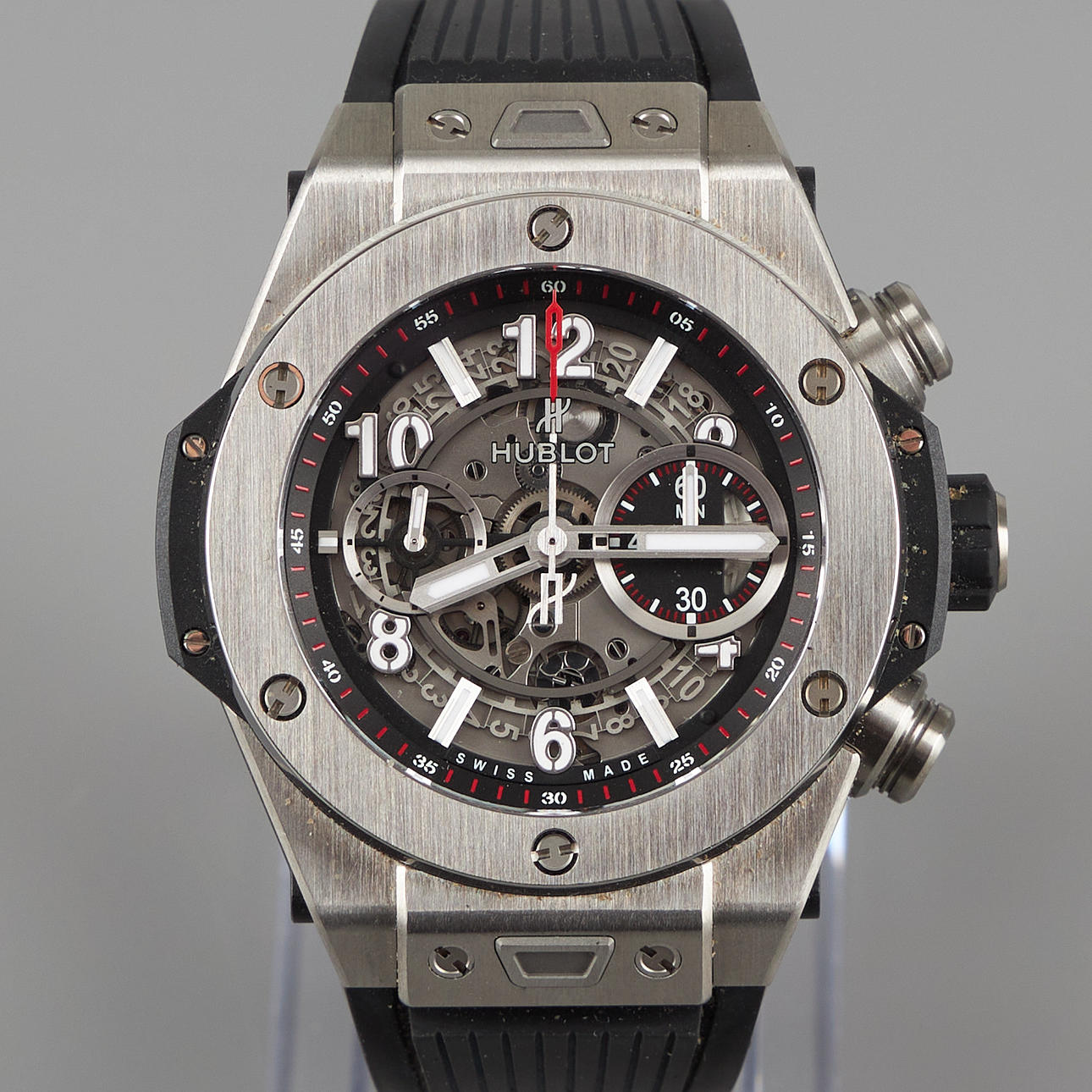 HUBLOT, Big Bang, Titanium, flyback chronograph, 45 mm.