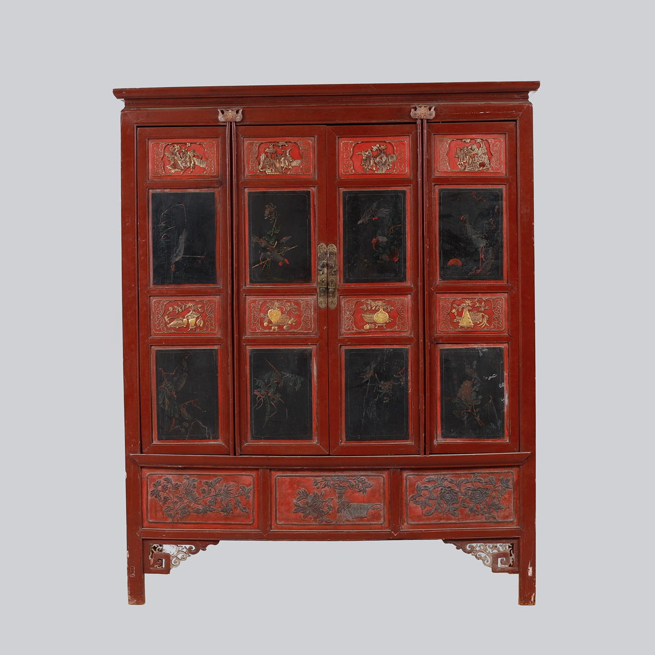 SCHRANK, orientalisch, 19./20. Jahrhundert.