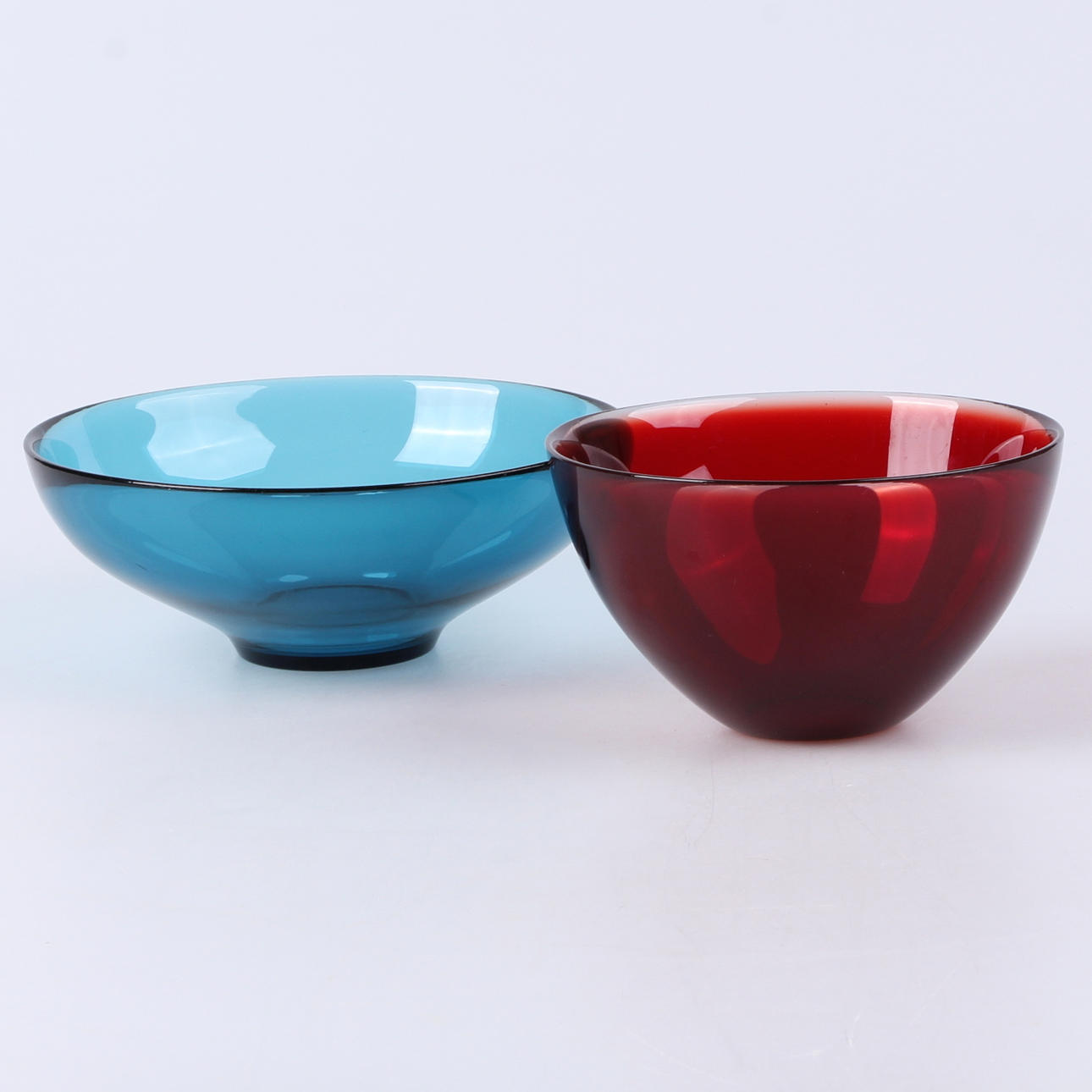 SKÅLAR, 2 st. "Fuga", Sven Palmqvist, Orrefors.