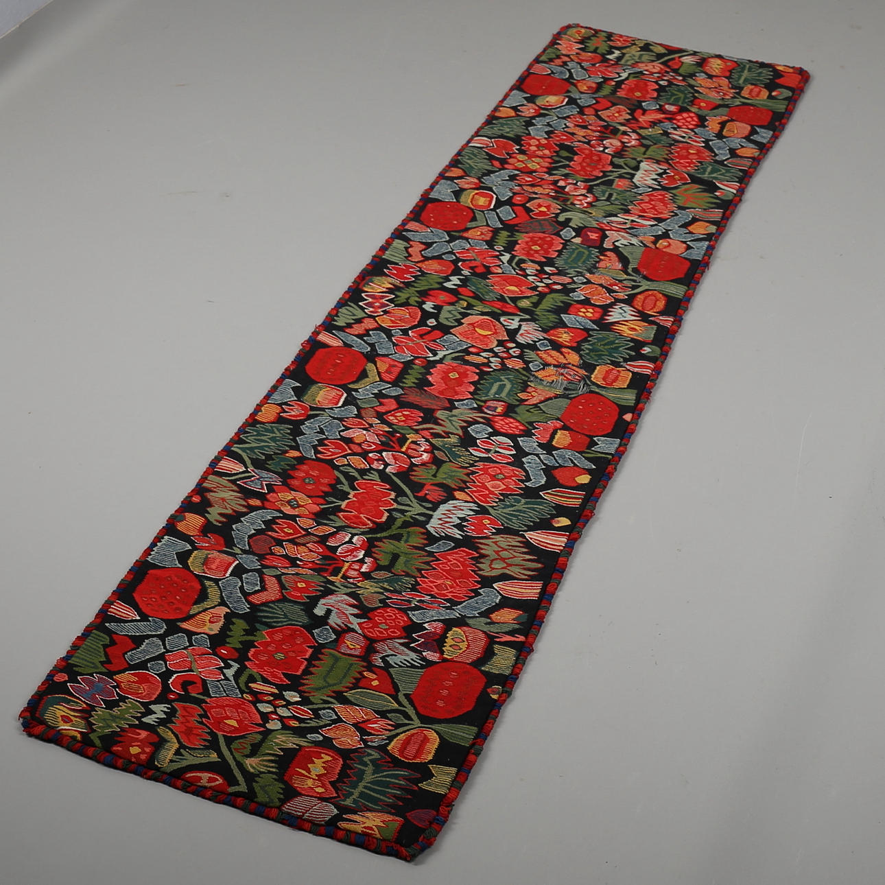 ÅKDYNA, flamskvävnad, Torna härad, 1800-tal.