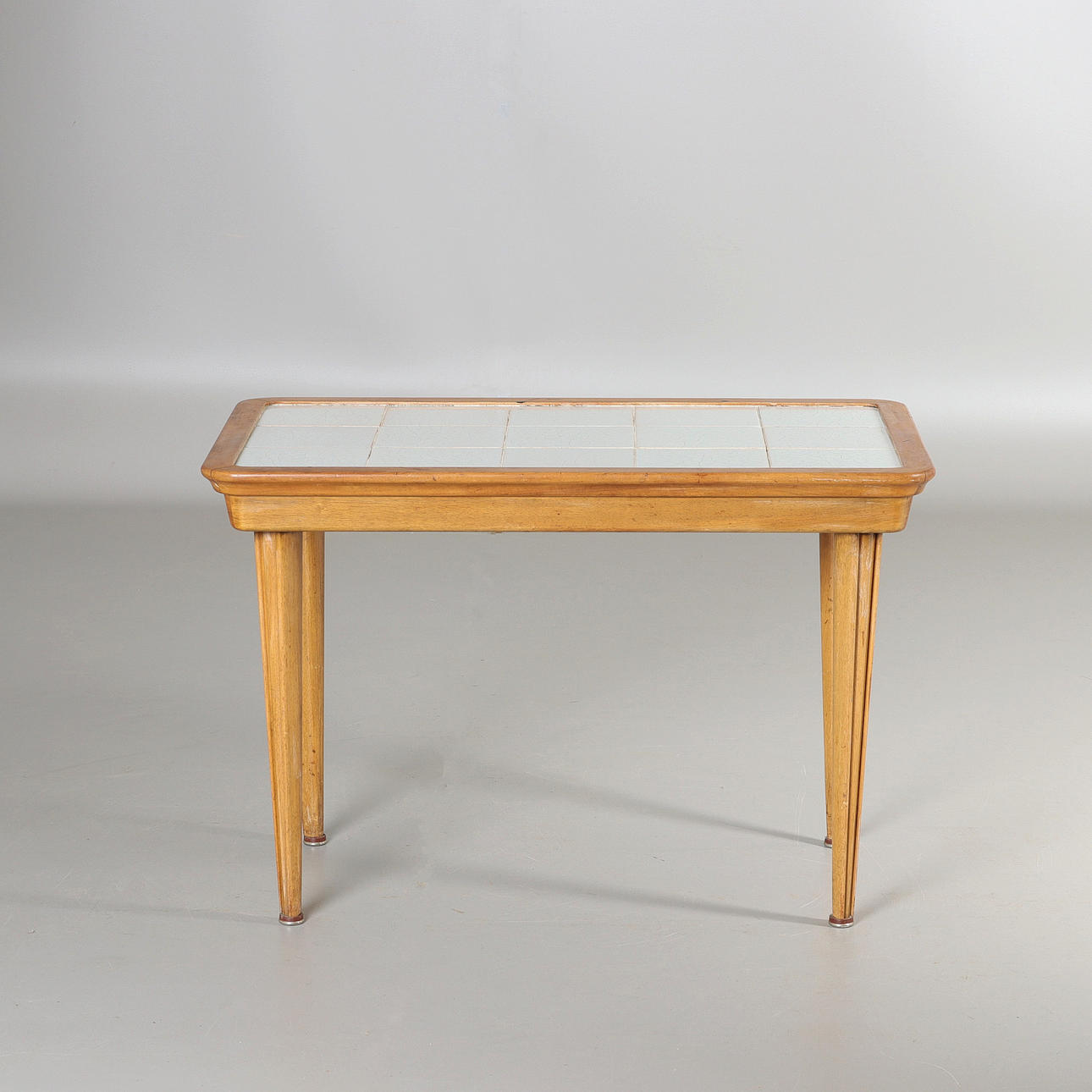 TABLE WITH CERAMIC TILES, Swedish Modern, 1940s.