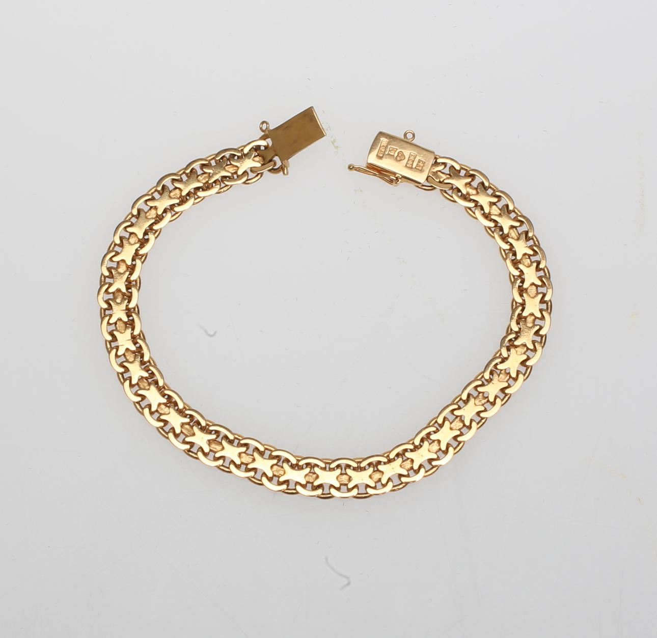 GULDARMBAND, 18 k.