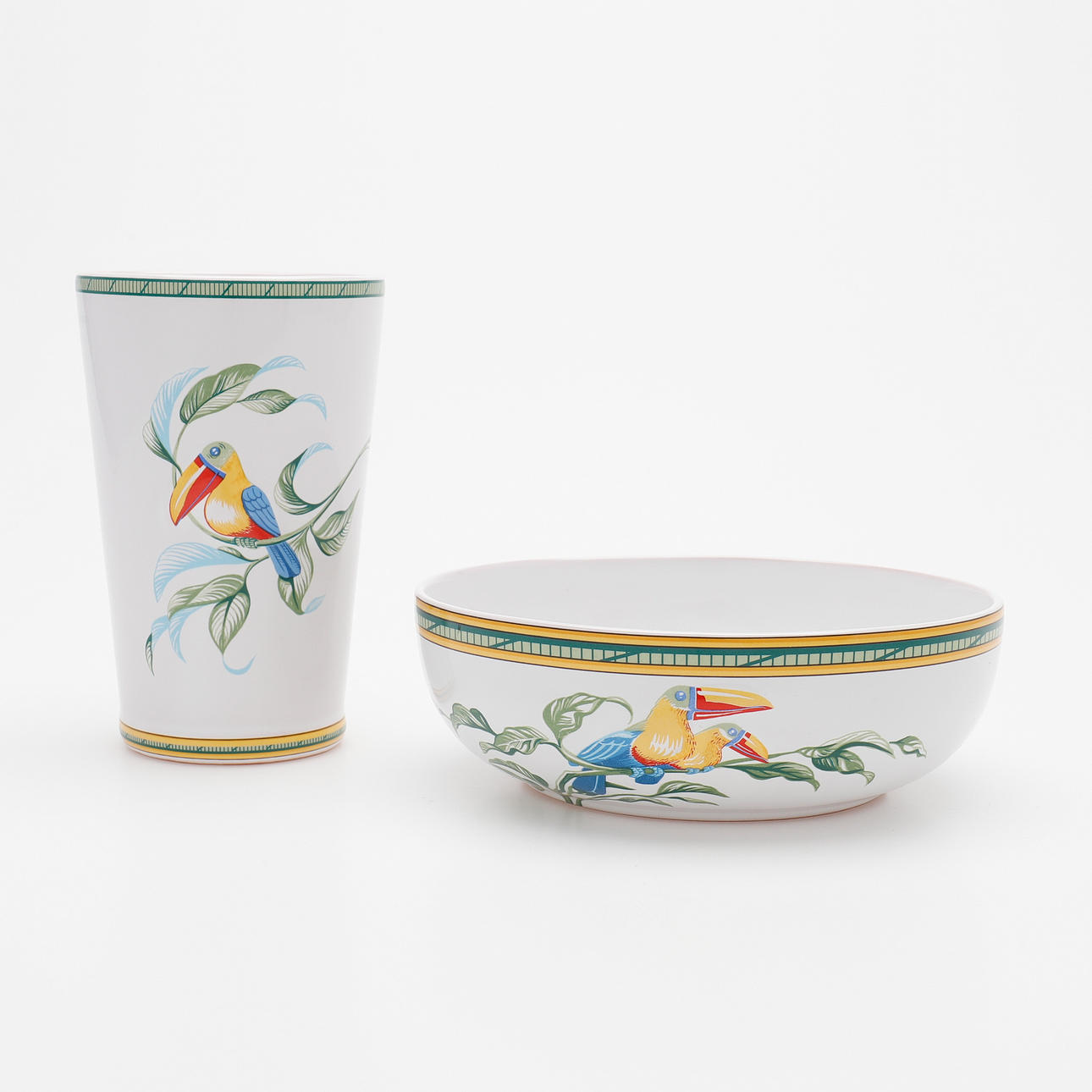 VASE OG SKÅL, HERMÈS, MOUSTIERS.