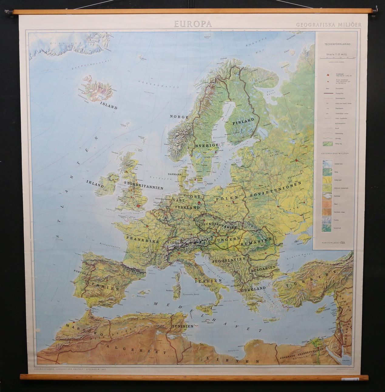 MAPA ESCOLAR, Europa.