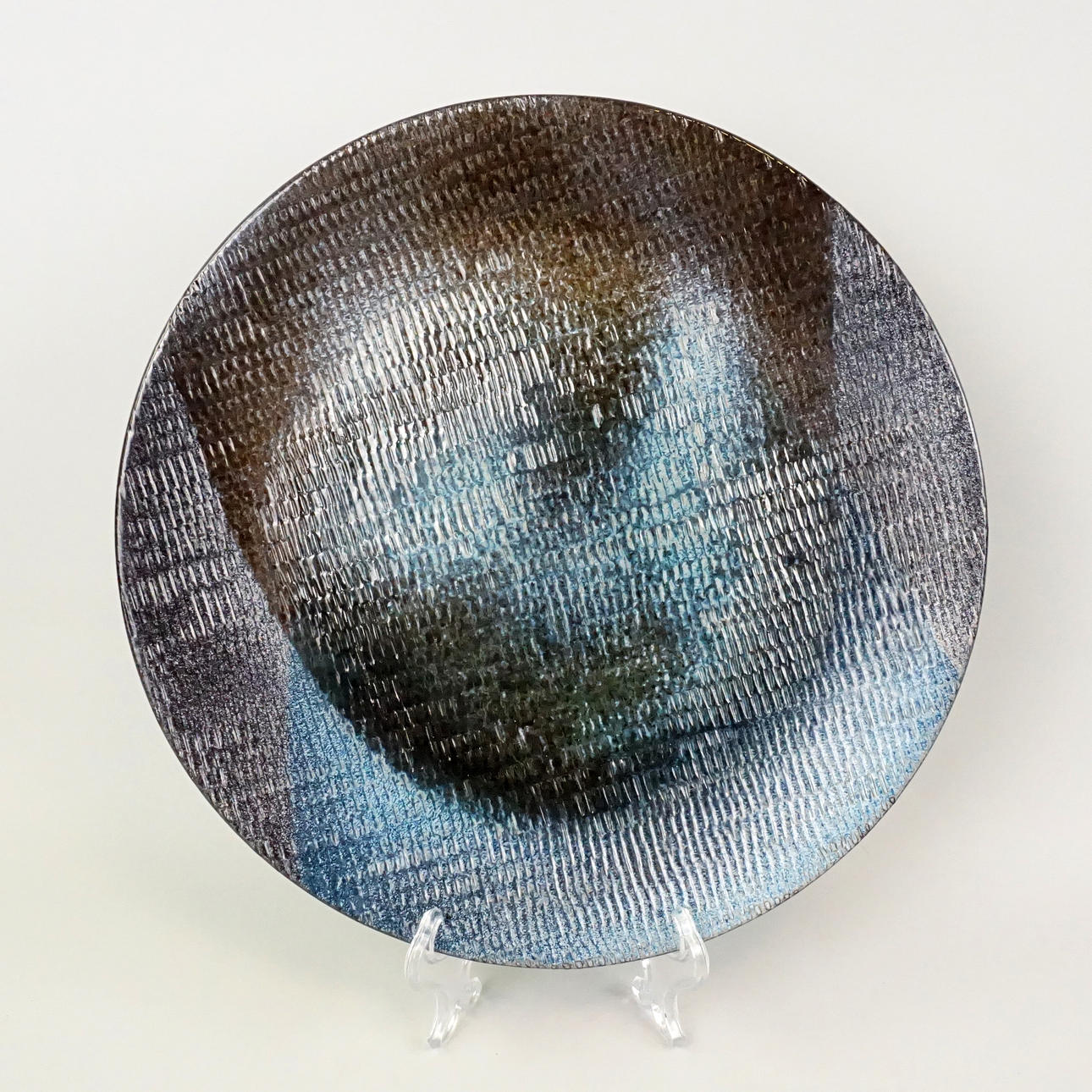 INGRID ATTERBERG. Plate, “Colora”, ceramic, Upsala Ekeby.