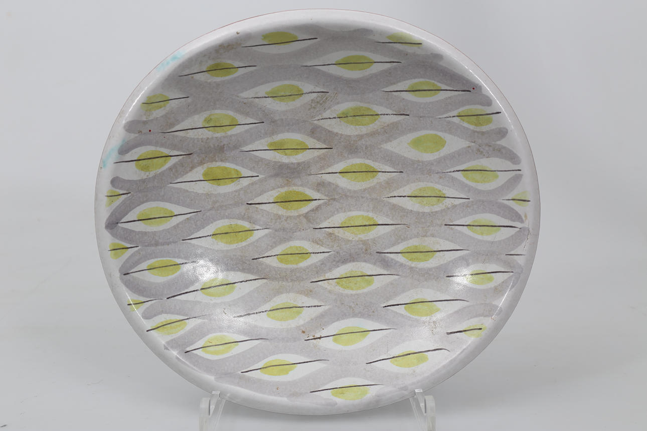 STIG LINDBERG. Skål, fajans, Gustavsberg, Studiohanden.