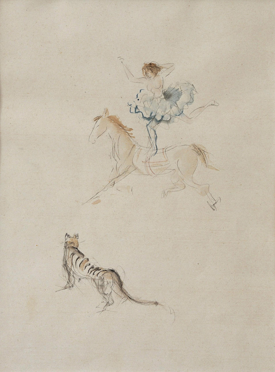 MAX SCHWIMMER (1895 LEIPZIG - 1965 EBENDA). "Ohne Titel".