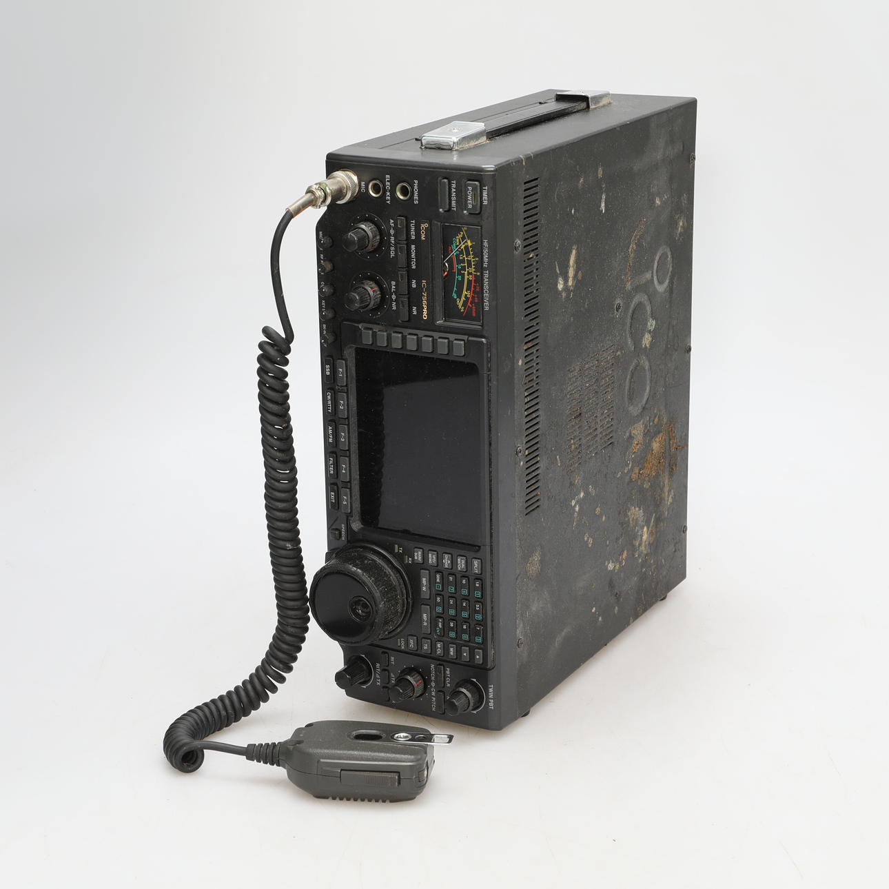 TRANSCEIVER, icom model ic-756pro, HF/50 mhz.