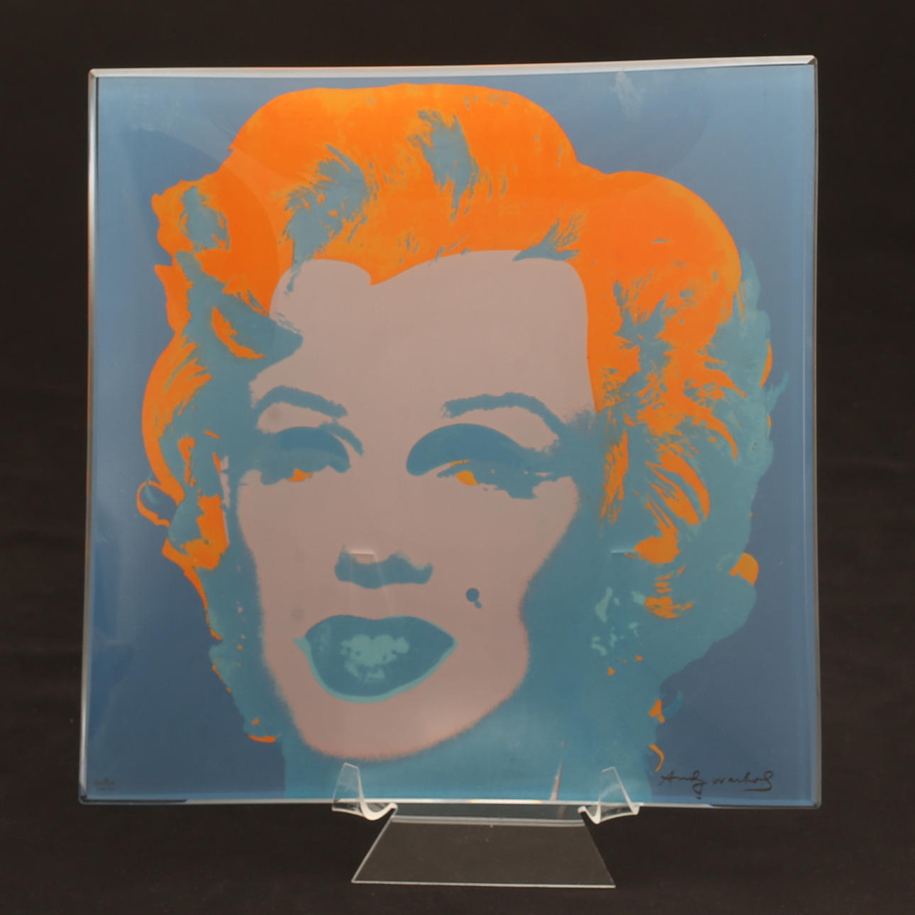 ANDY WARHOL. Efter, fat, glas, Marilyn Monroe.