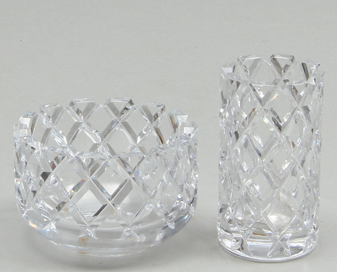 VAS, SKÅL, glas, Orrefors, Gunnar Cyrén.