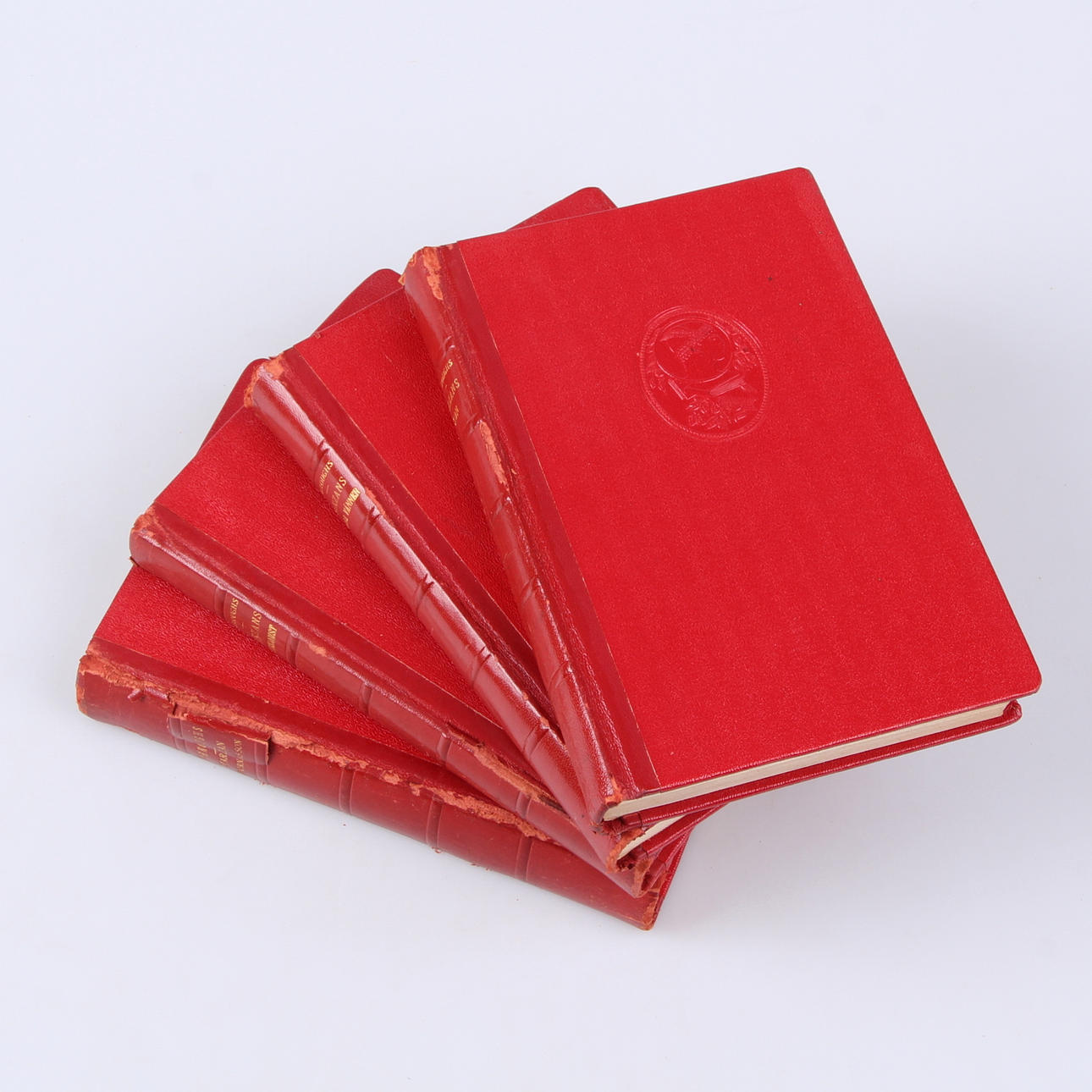 BÖCKER, 4 st. Tarzan, Första upplagan, Lars Hökebergs förlag, Stockholm, 1921-1922.