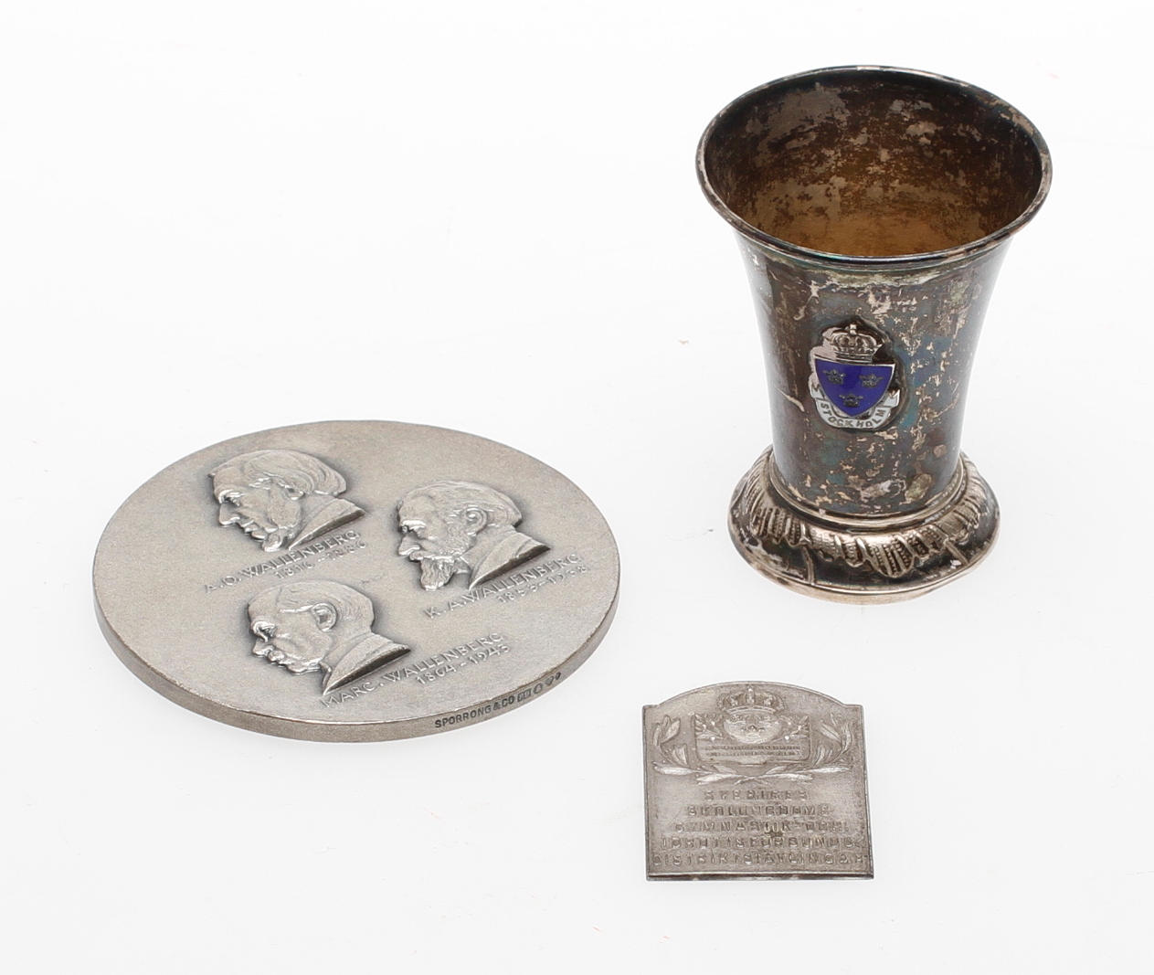SILVER, 3 delar, vikt ca 145,5 gram.