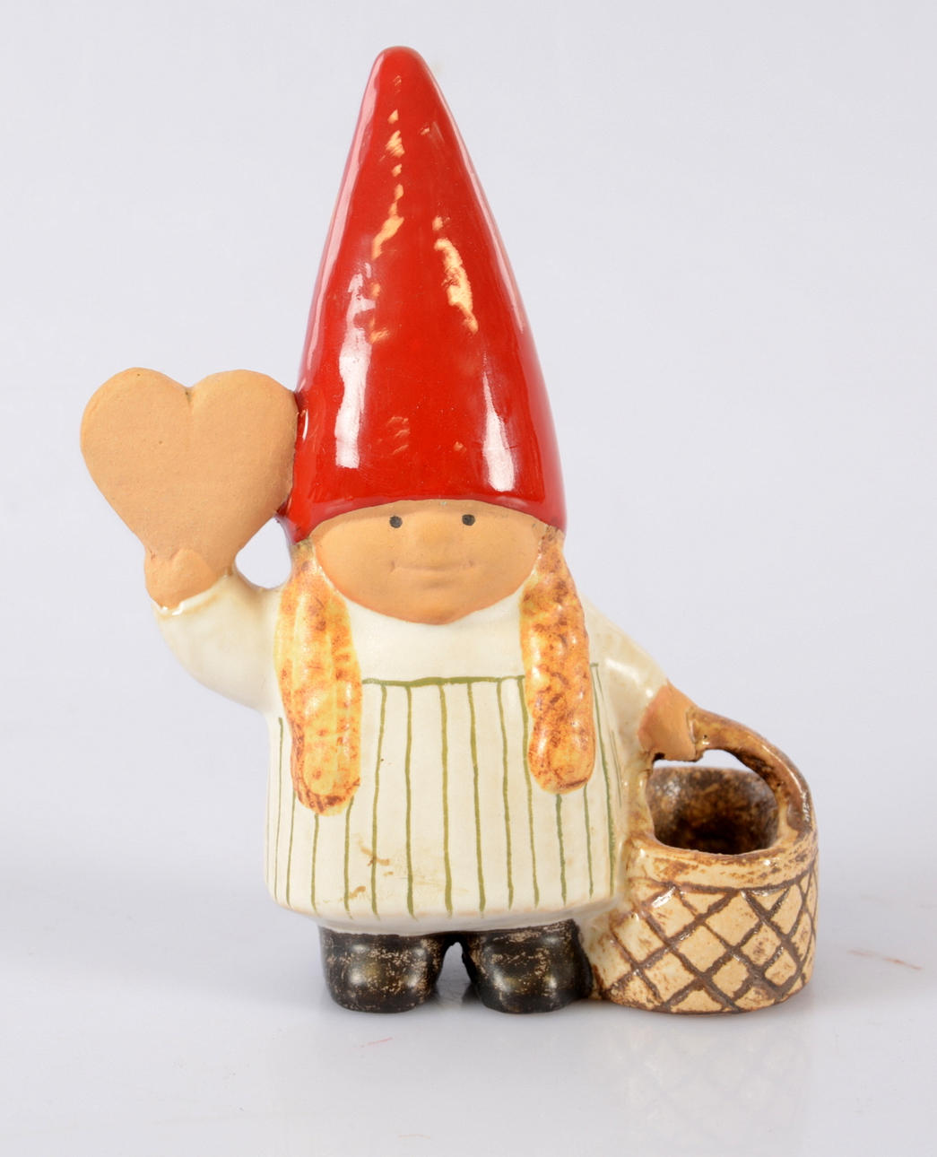 LISA LARSON. Figurin, Tomteflicka, K-studion, Gustavsberg.