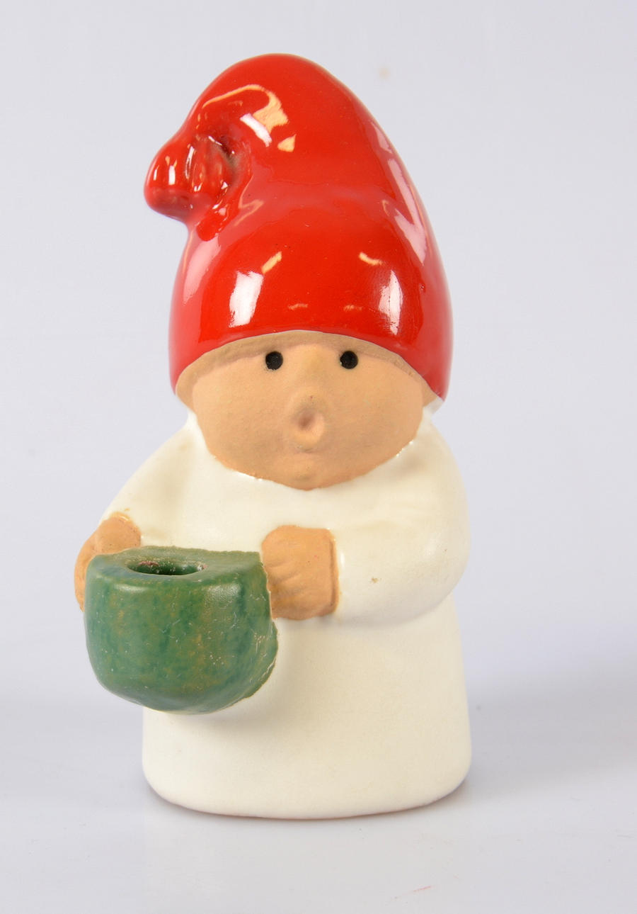 LISA LARSON. Figurin, Tomtebarn, för Rörstrand.