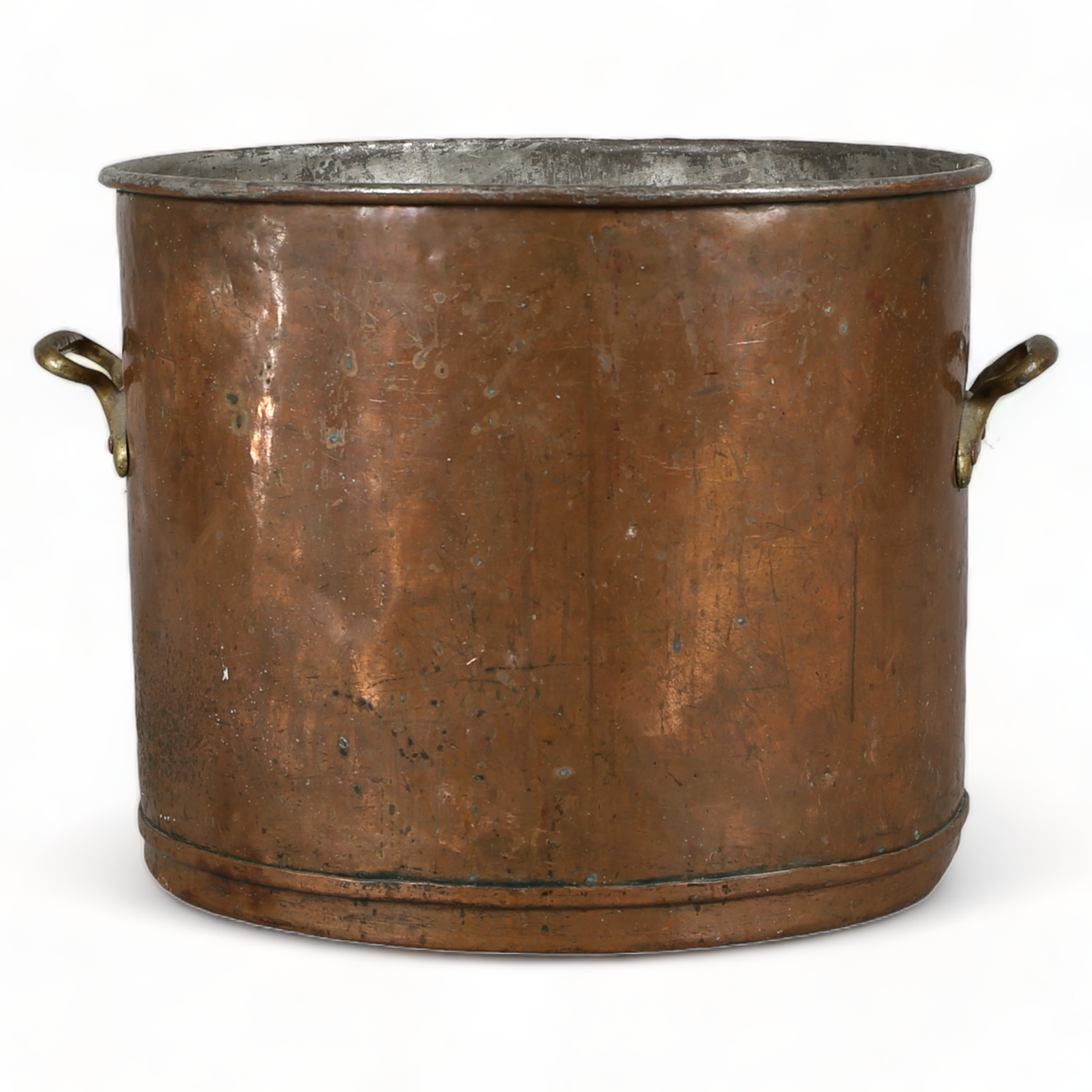 COPPER BARREL, 19th century.