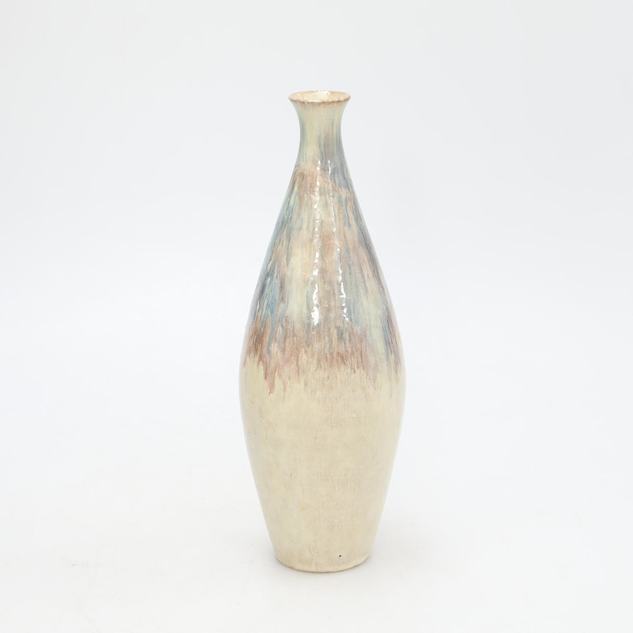 VIVI CALISSENDORFF. Jarrón, gres, vidriado.