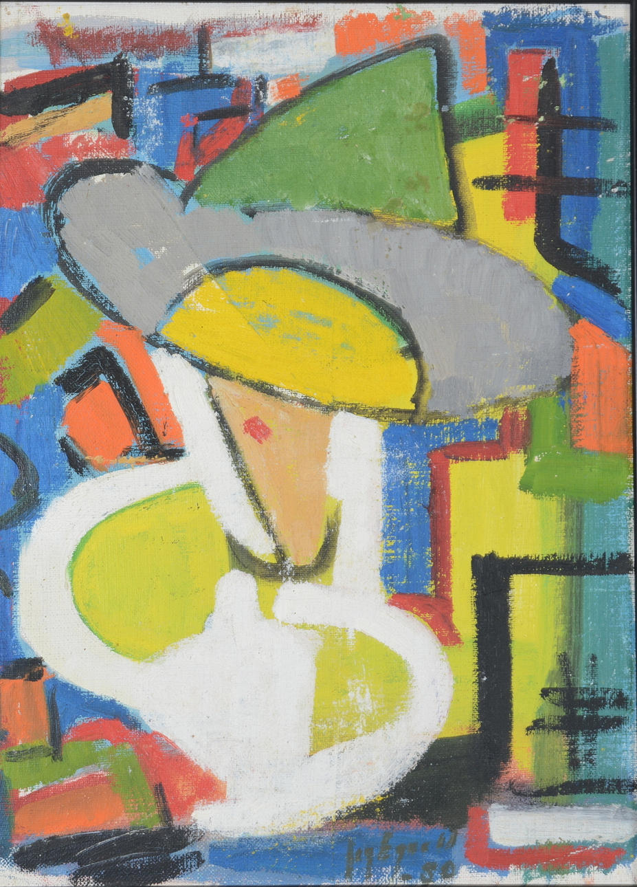 JOY EGNELL. Olja på pannå.