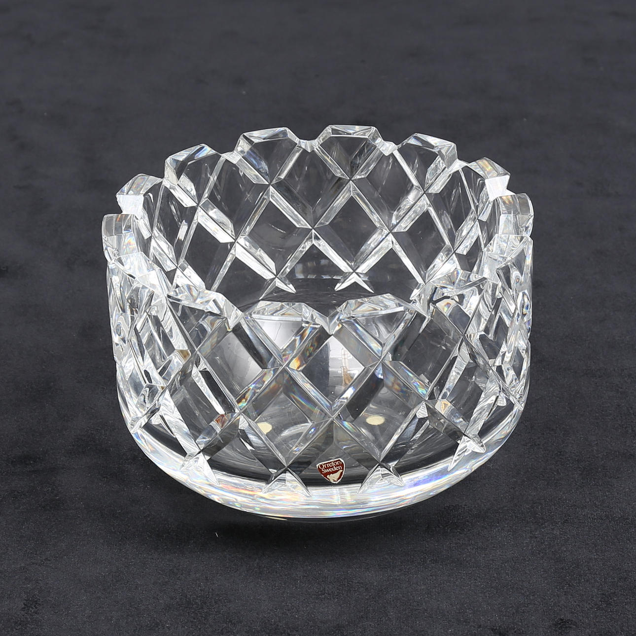 SKÅL, glas, "Sofiero", Gunnar Cyrén, Orrefors, signerad.