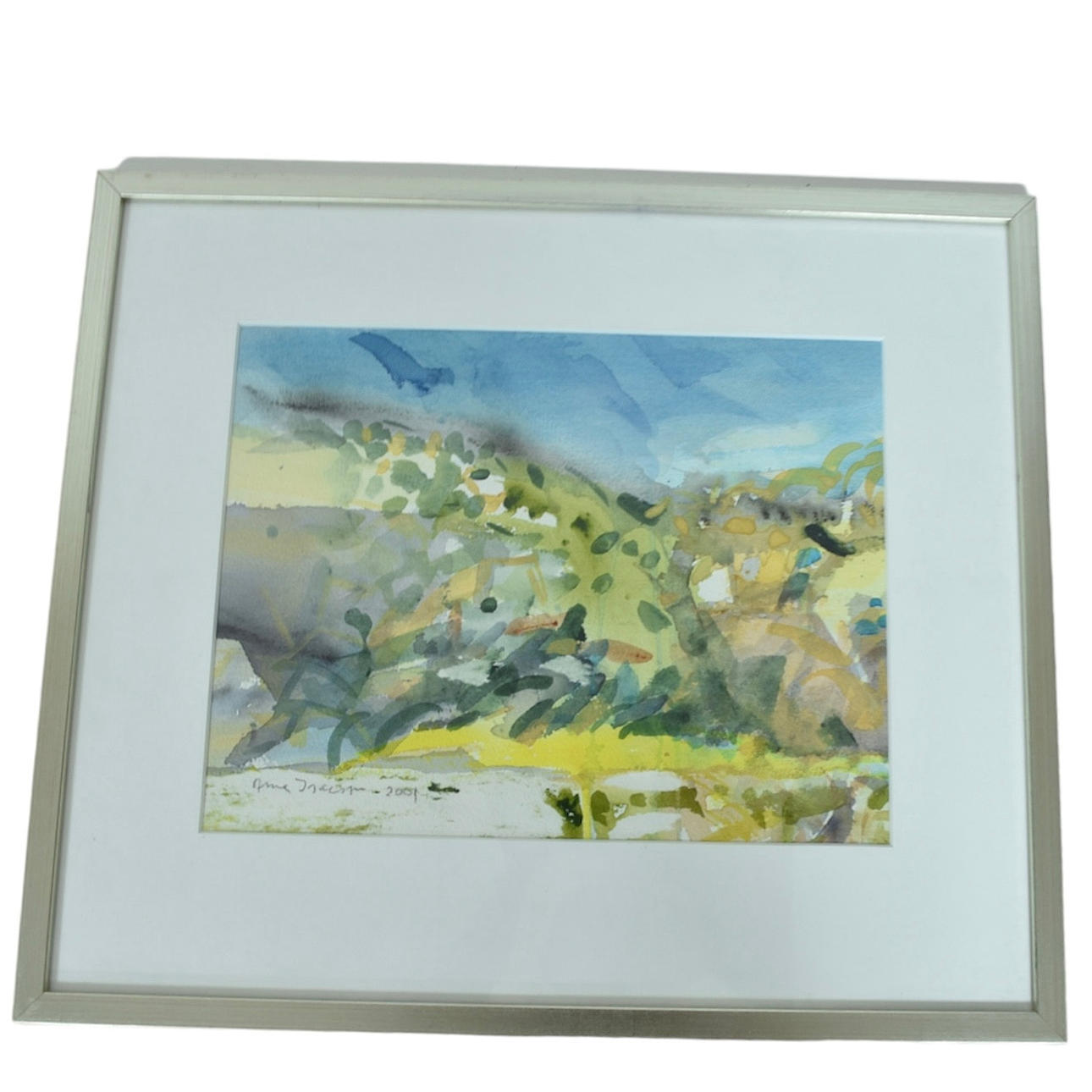 ARNE ISACSSON. Akvarell.