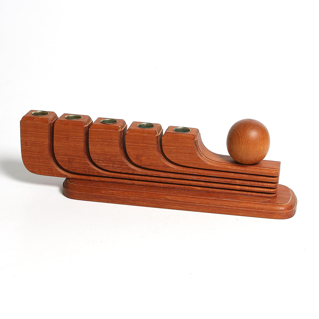 LJUSSTAKE, teak. 1960-tal.