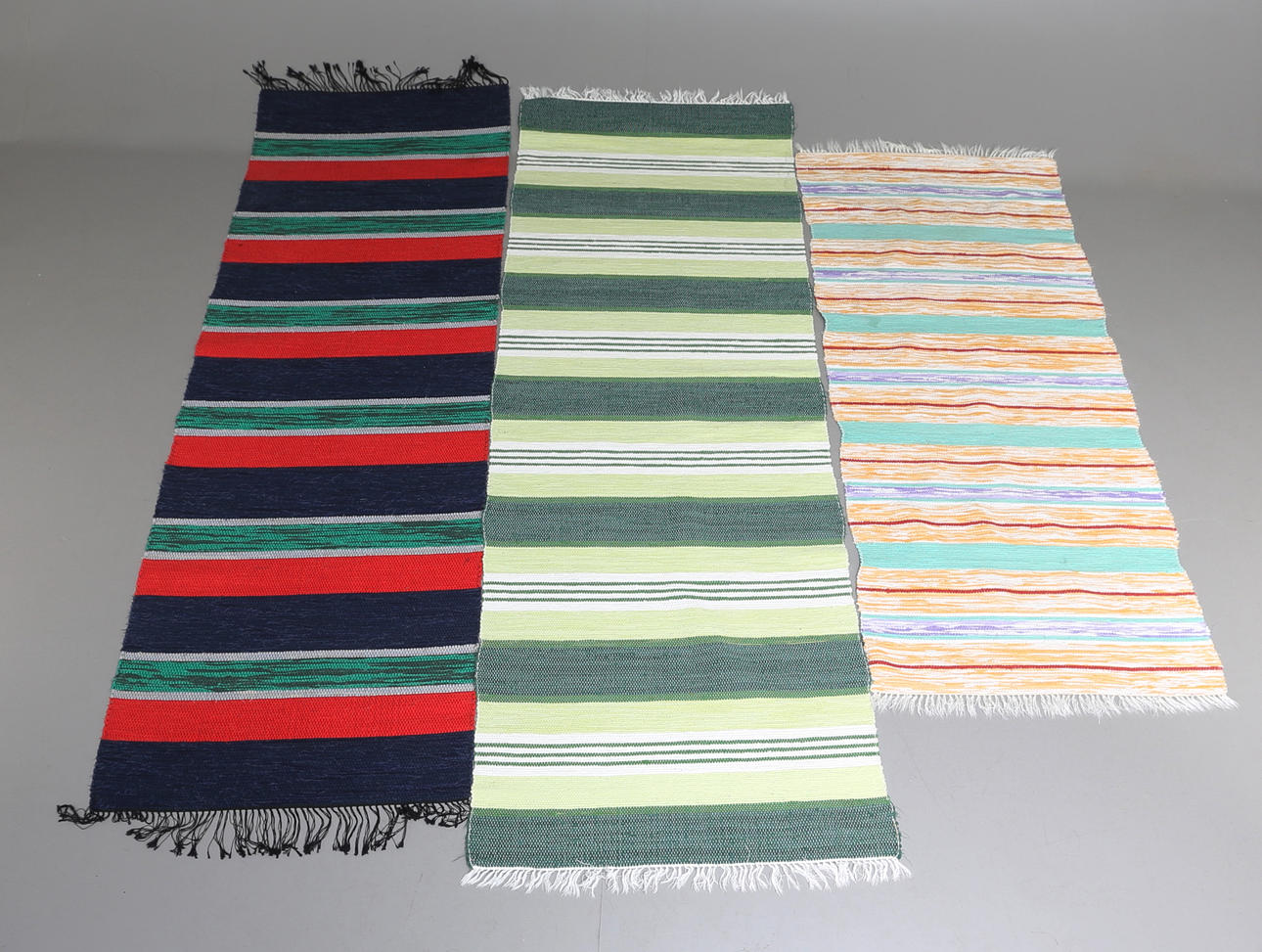 TRASMATTOR, 3 st, 245 x 87, 241 x 80, 188 x 84 cm.