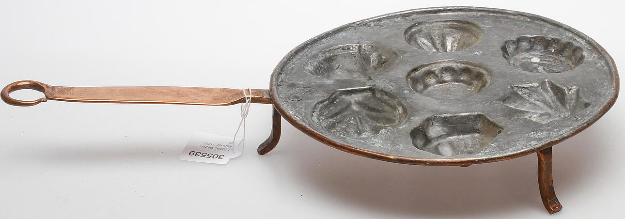 MUNKPANNA, koppar, 1800-tal.