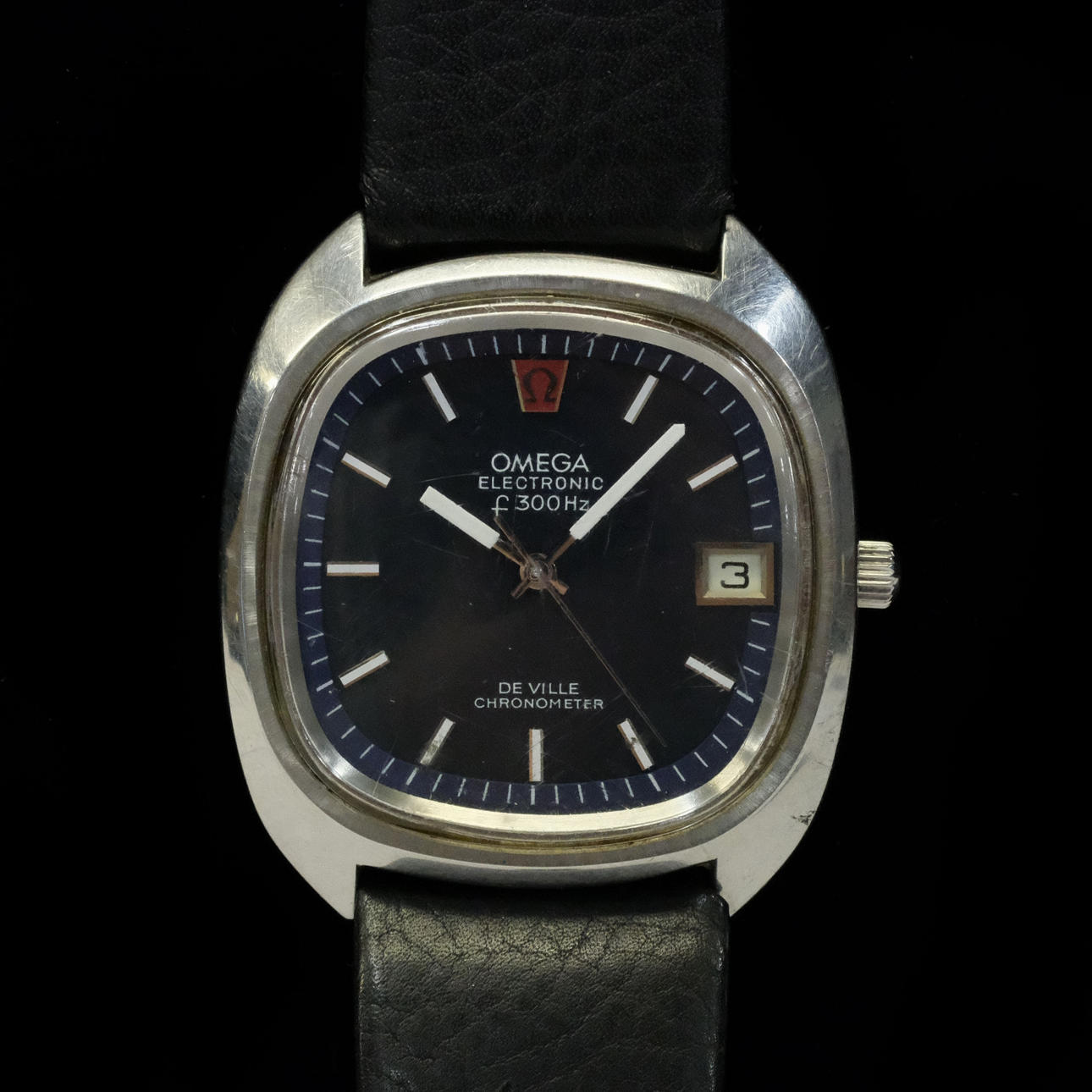 OMEGA, MEN'S WRISTWATCH, THEY WOULD. TUNING FORK.