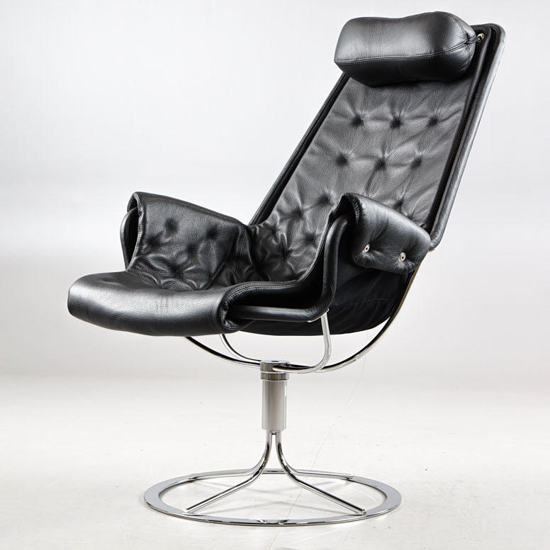 BRUNO MATHSSON. "Jetson", lænestol, DUX, model designet i 1969, moderne.