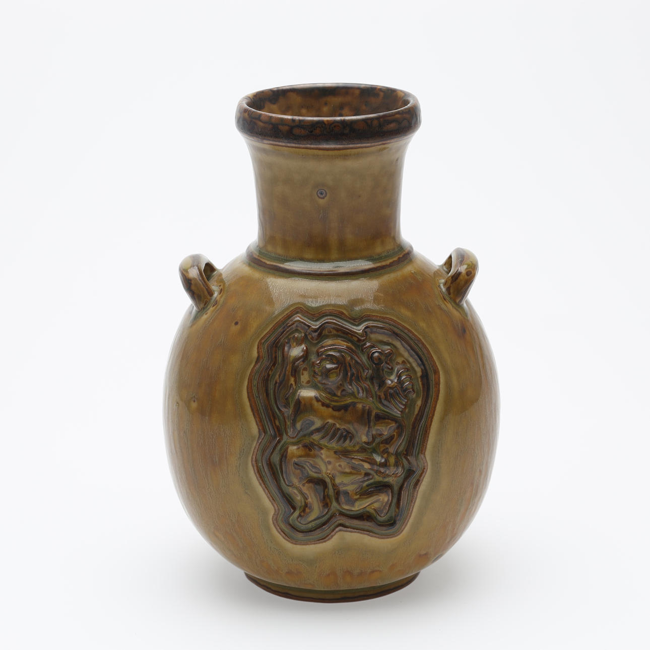 BODE WILLUMSEN. VASE, Royal Copenhagen, Stentøj.