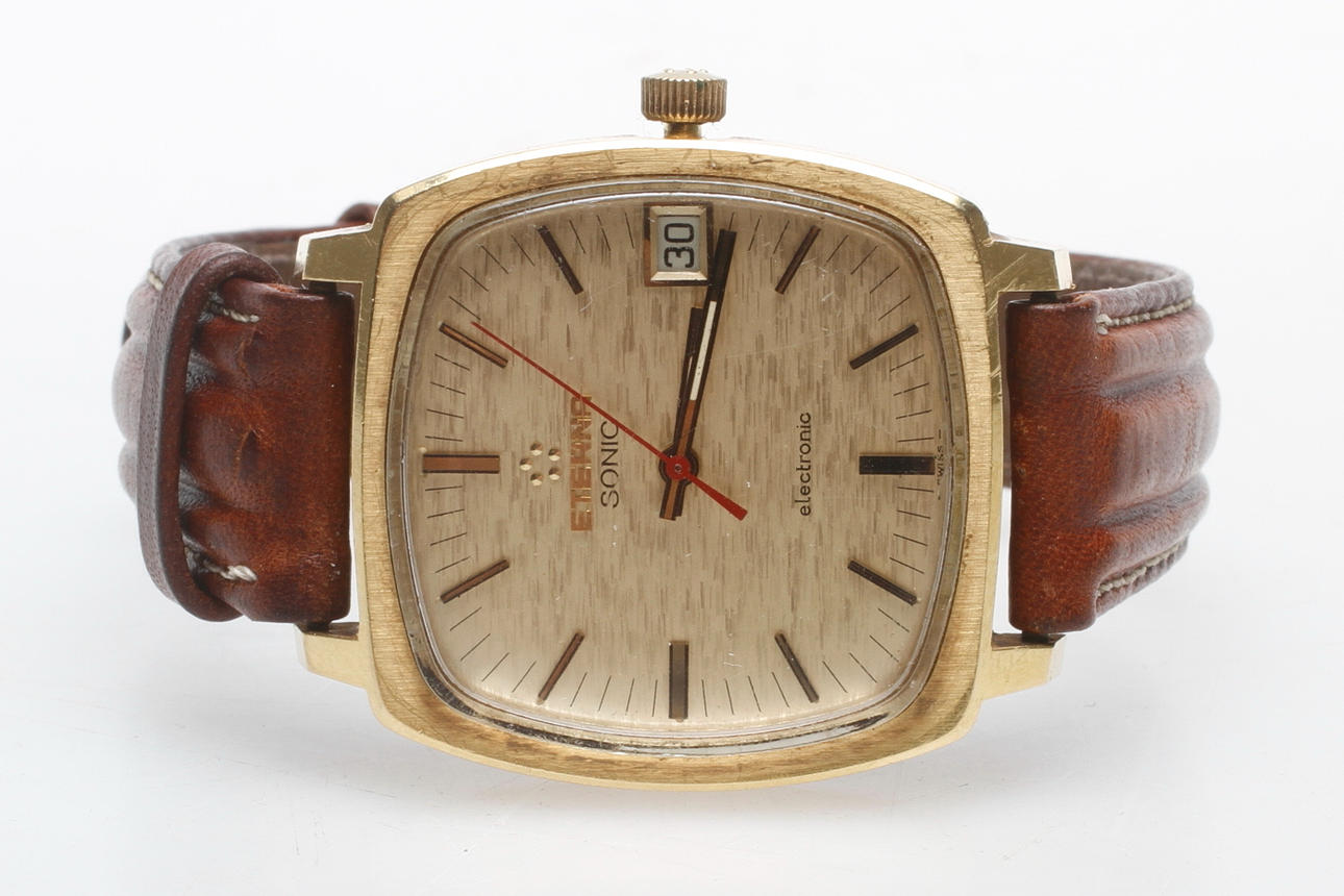 ARMBANDSUR ETERNA ELECTRONIC SONIC, 18k guld.