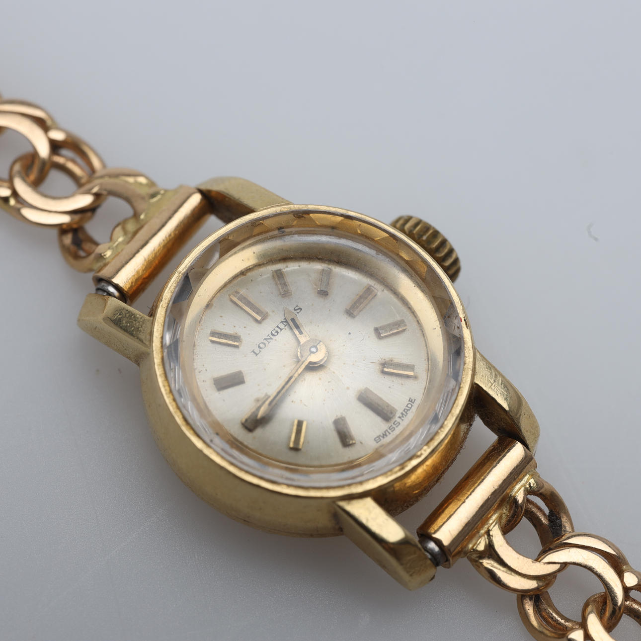 LADIES Longiness guld 18K manual.