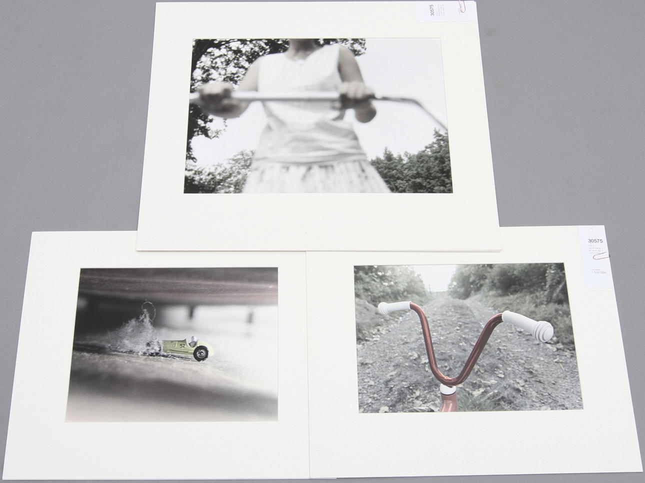 EVA S ANDERSSON. 3 st, prints, sign o numr a tergo.